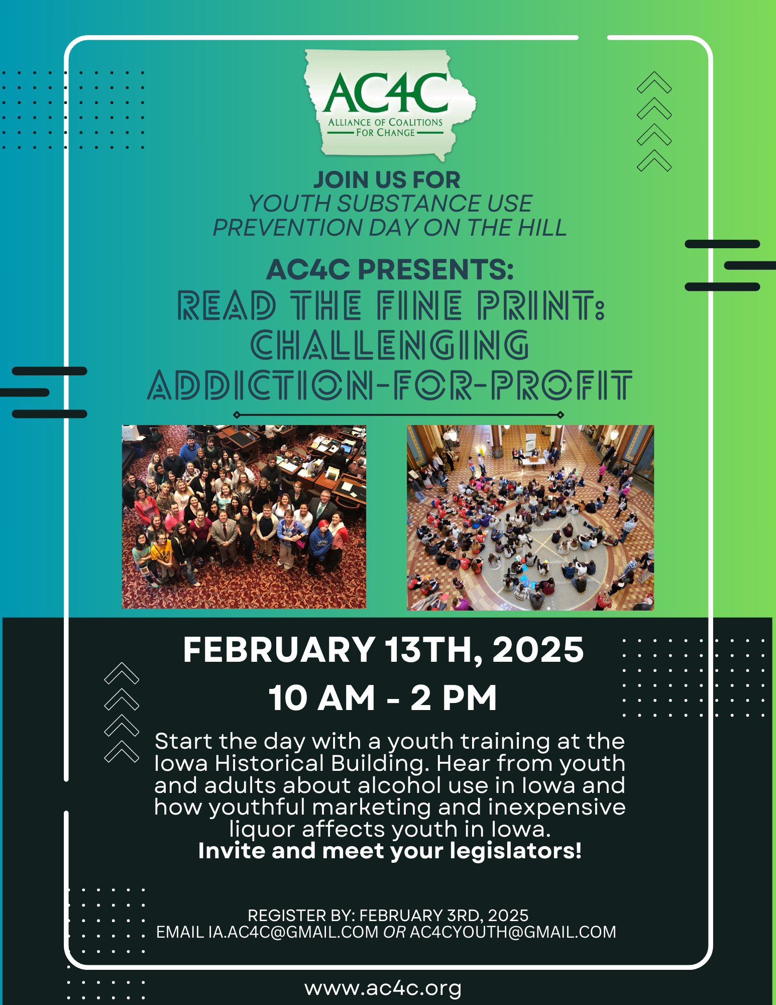 AC4C Youth Substance Use Prevention Day on the Hill